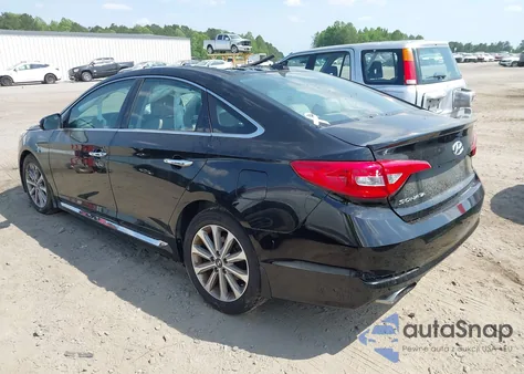 2016 Hyundai Sonata Limited z USA, uszkodzony, nr VIN 5NPE34AF9GH292185